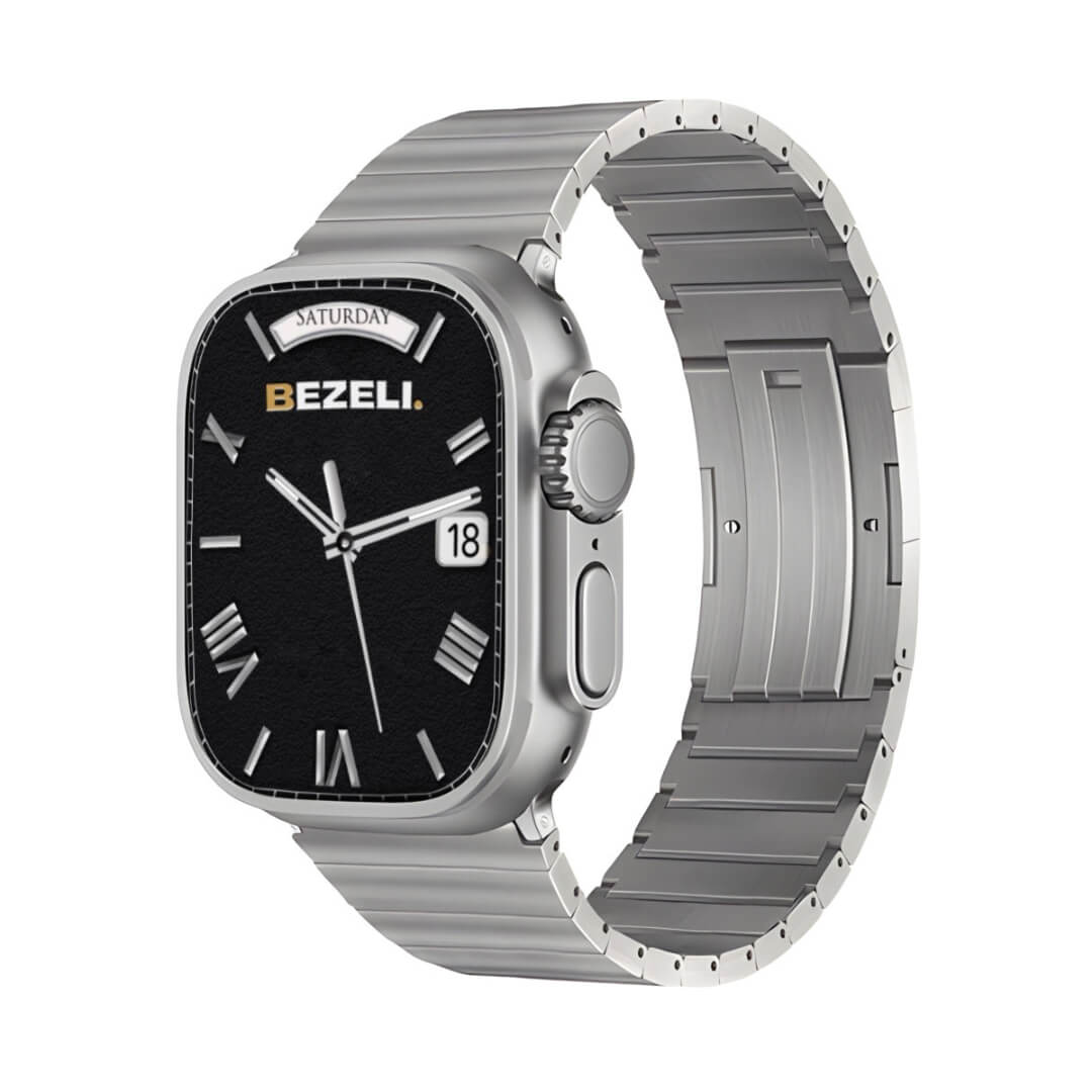 Titanium Link Bracelet Bezeli