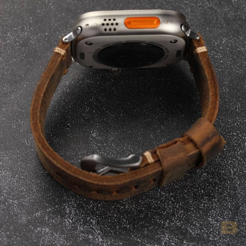 Vintage Leather Apple Watch Strap