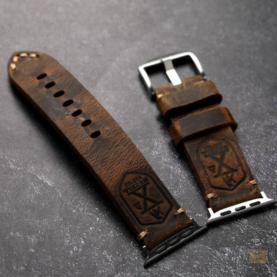 Vintage Leather Apple Watch Strap