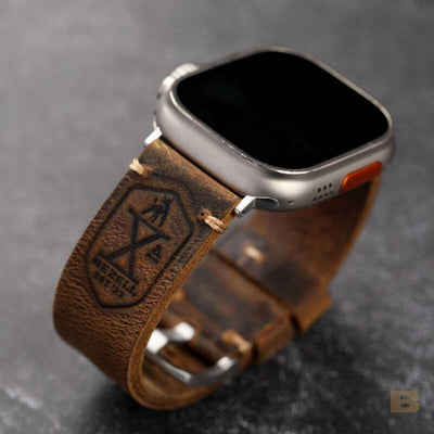 Vintage Leather Apple Watch Strap