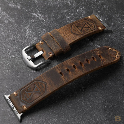 Vintage Leather Apple Watch Strap