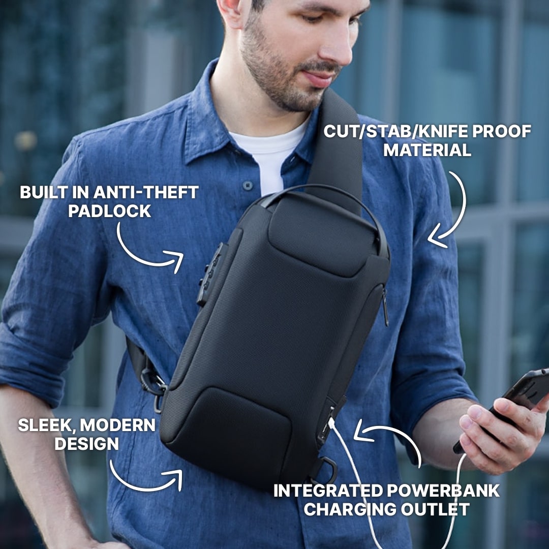 Hi-Tech Crossbody Sling Bag