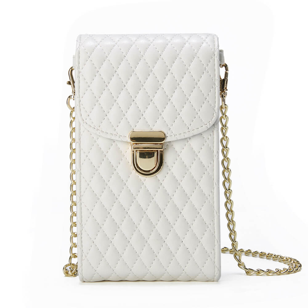 Diamond Stitched Phone Purse