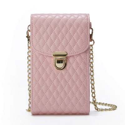 Diamond Stitched Phone Purse