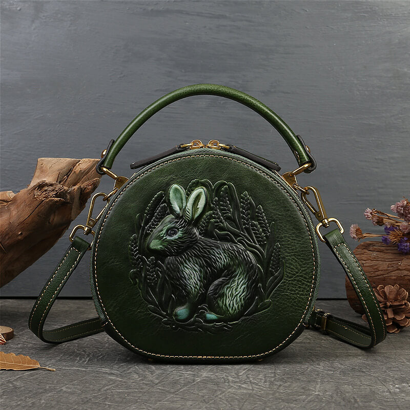 Leather Rabbit Louise Bag