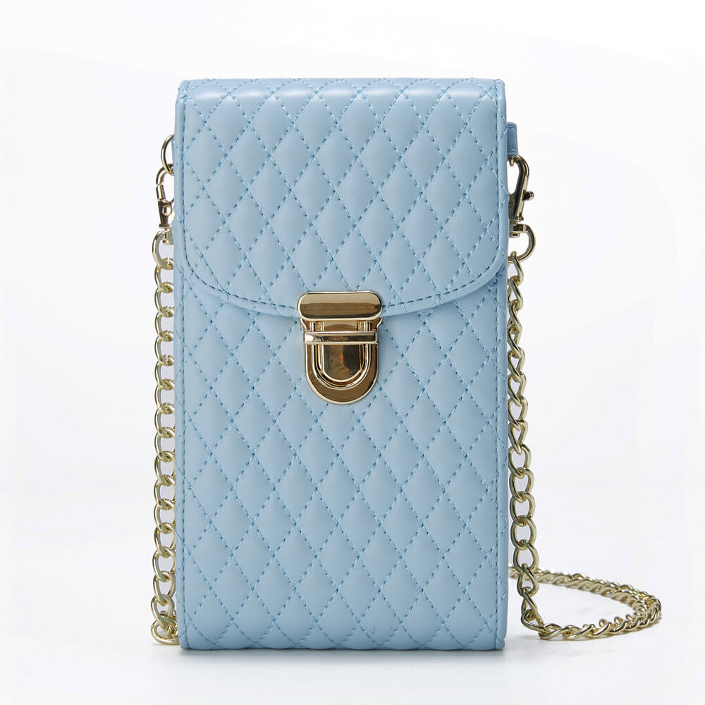 Diamond Stitched Phone Purse