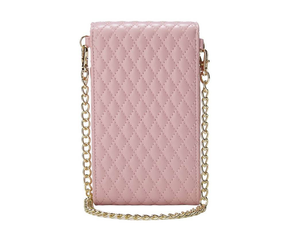 Diamond Stitched Phone Purse