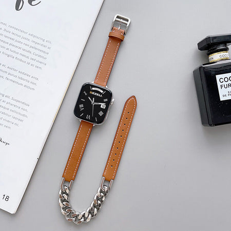 Leather Chain Strap for Apple Watch