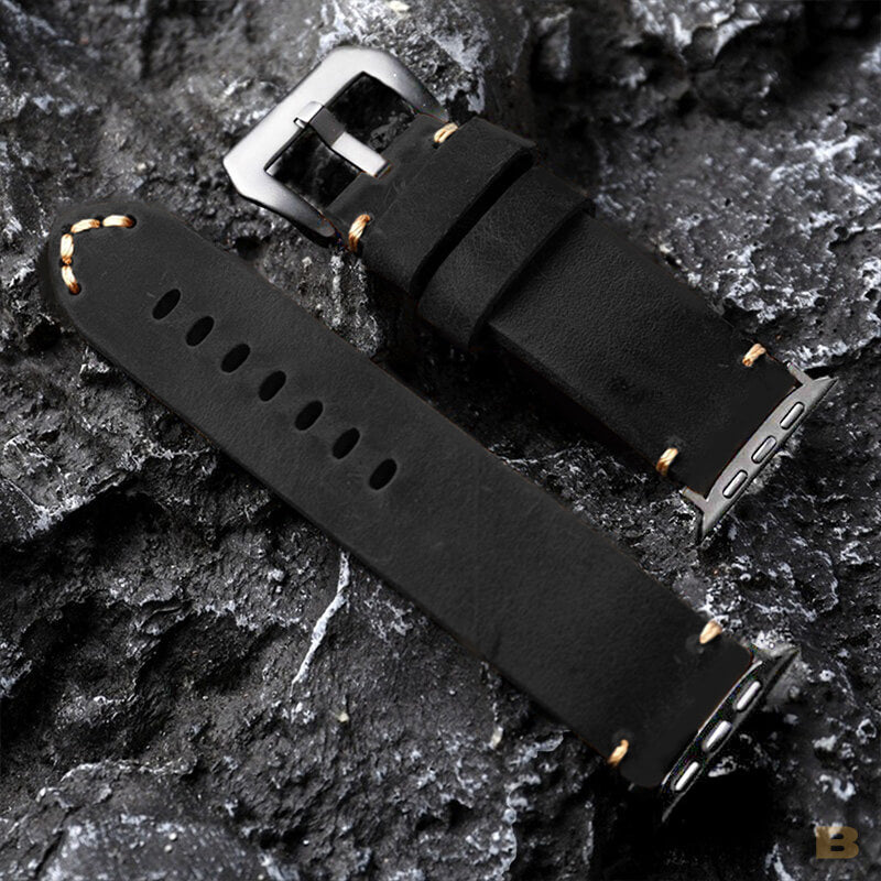 Vintage Leather Apple Watch Strap