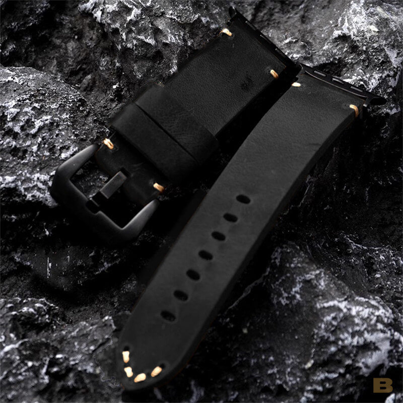 Vintage Leather Apple Watch Strap