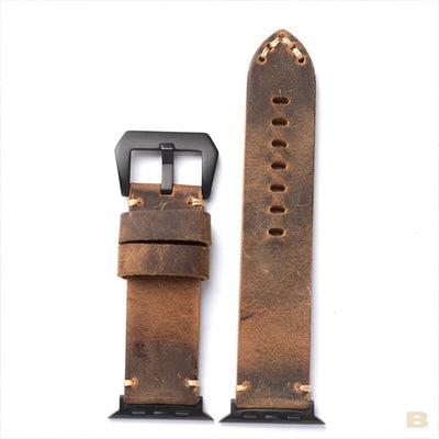 Vintage Leather Apple Watch Strap