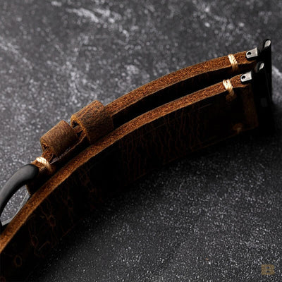 Vintage Leather Apple Watch Strap