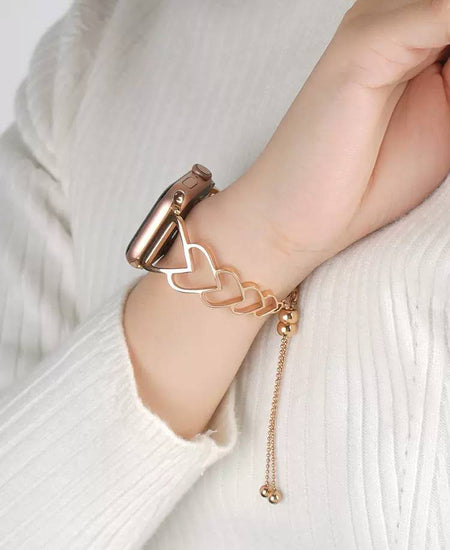 Heart Links Apple Watch Strap