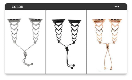Heart Links Apple Watch Strap