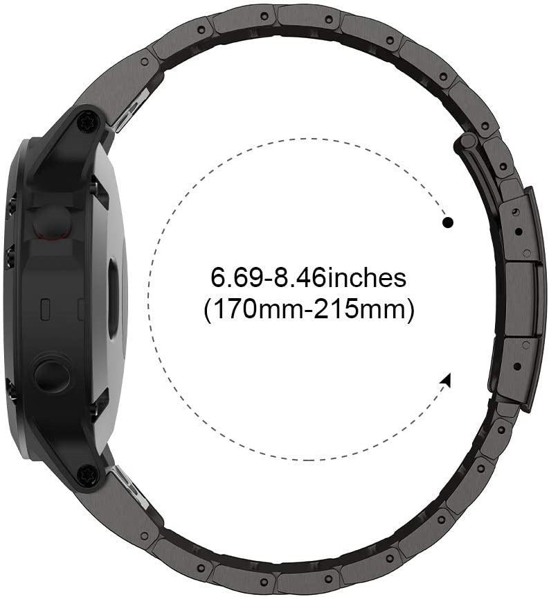 Quickfit Titanium Band for Garmin